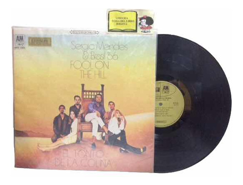 Lp - Acetato - Sergio Mendes - Fool On The Hill - Pop - 1968