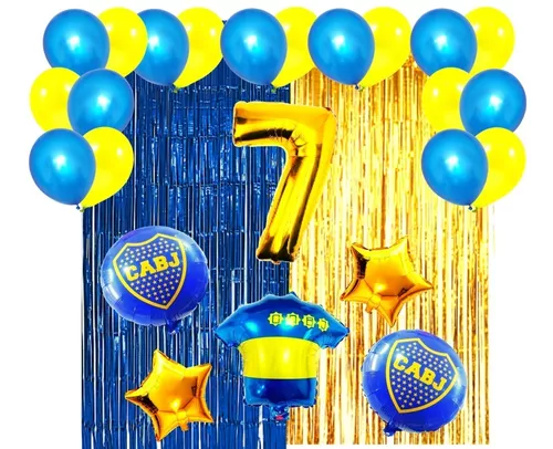 Combo Kit Deco Fiesta Feliz Cumple Boca