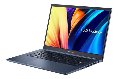 Notebook Asus VivoBook M1402IA quiet blue 14", AMD Ryzen 5 4600H 8GB de RAM 512GB SSD, AMD Radeon RX Vega 6 (Ryzen 4000/5000) 60 Hz 1920x1080px Windows 11 Pro
