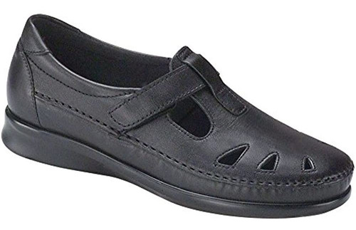 Sas Roamer Slip-on Negro Para Mujer Talla 8 Ww