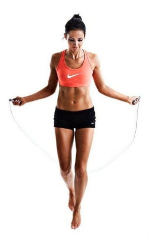 10 Sogas De Salto Profesional Speed Rope Acero Boxeo Fitness