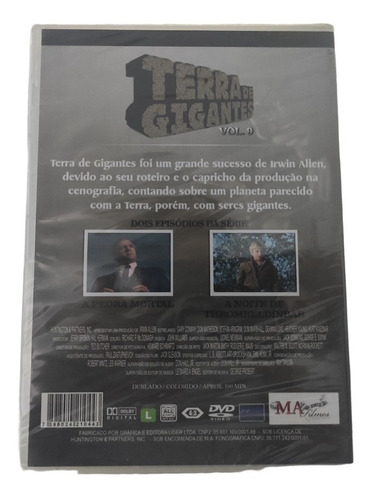 Dvd Terra De Gigantes*/ Vol.09 ( Lacrado )