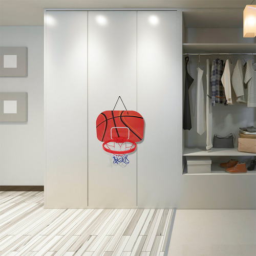 1 Juego De Minibaloncesto De Interior Con Dibujos Animados P