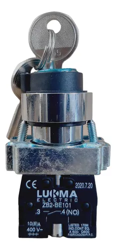 comprar Seletora Metalica 3 Posiçoes Com Retorno Com Chave 2na