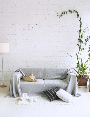 Imagen 3 de 4 de Funda Para Sillón Extra Super Grande 370x230cm Gasa Tusor