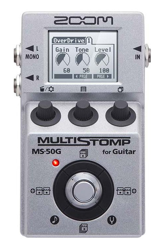 Pedal Zoom Ms-50g - 55 Efeitos E Amplificadores