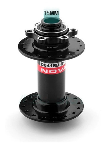 Imagen 3 de 6 de Maza Delantera Novatec D041sb-b15 Boost 32h 15x110 Boost
