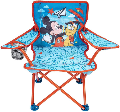 Mickey Mouse Kids - Silla Plegable Con Bolsa De Transporte