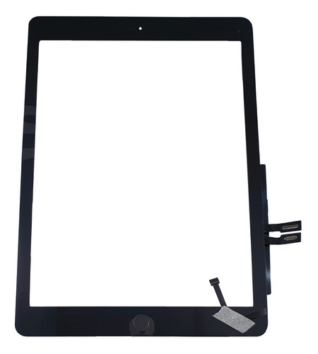 Touch Screen Boton Home Para iPad 6 A1893 A1954 Negro