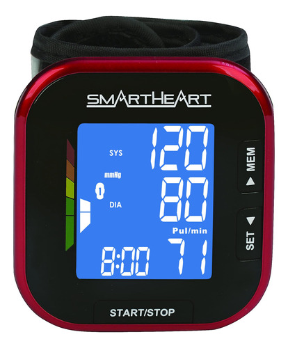 Smartheart Monitor De Presion Arterial | Munequera Para Adul