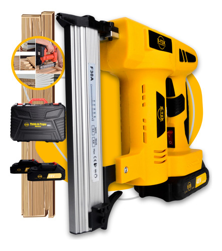 Pregador Elétrico Pinador B-max Com Bateria