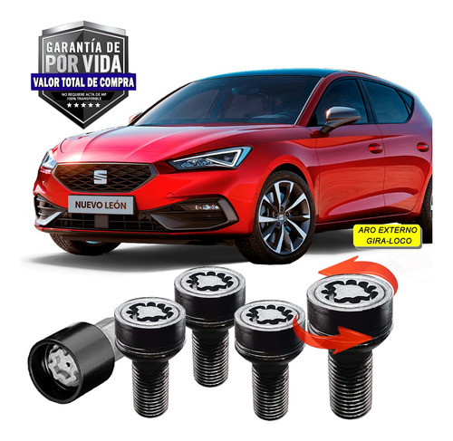 Seat Leon Starlock Birlos De Seguridad Oferta