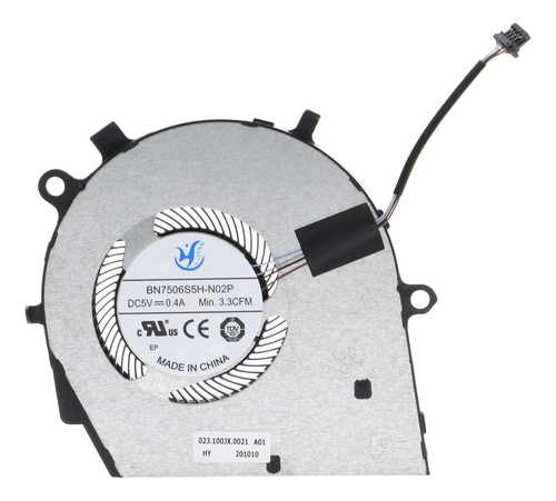 Ventilador De Refrigeración De Cpu Para Dell Latitude 14-341