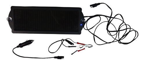 Cargador Bateria Solar (1,5 W 12 V Cristal Amorfo