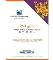 Block Acuarela Schoellershammer 250g/20h/35*50 Torchon