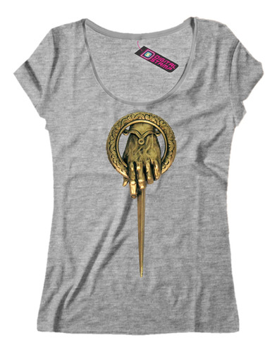 Remera Mujer Game Of Thrones Mano Del Rey Kings Hand S39 Dtg