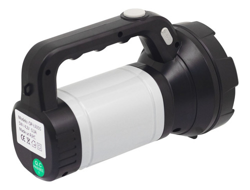 Linterna Portátil Recargable Led 5w Op-l9255 Opalux Mihaba