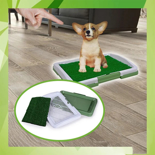Almohadilla De Baño Dog Grass, 18 X 13.5 Pulgadas, Para Orin