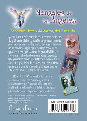 Libro Mensajes De Tus Ángeles - Cartas Oráculo