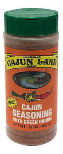 Cajun Land Condimento Cajun Criollo Con Cebollas Verdes 15 O