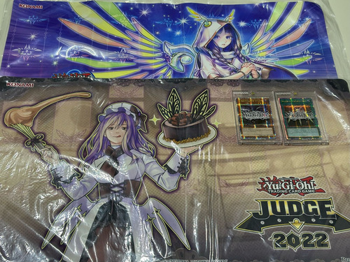 Kit De Playmat Ygo Judge 2021/22/23/24 E 02 Cards Raros!