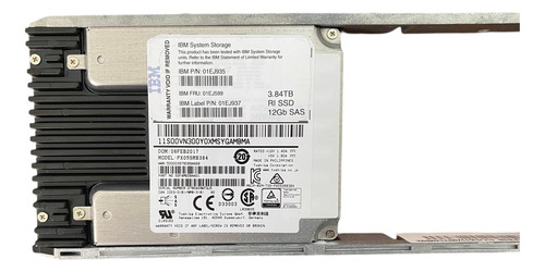 Ssd Ibm 3.84tb 12gb 2.5 Sas V5000 G2 2078-acn1 01ej599 01ej935 @ Prateado