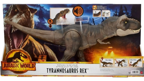 Dinosaurio Tyrannosaurus Rex Jurassic World Dominion Sonido