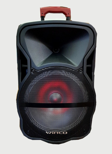 Parlante Portatil Bateria +12v Usb Bluetooth 5000w Radio Microfono Karaoke Luces Led Inalambrico Bateria Y 220v + Sonido