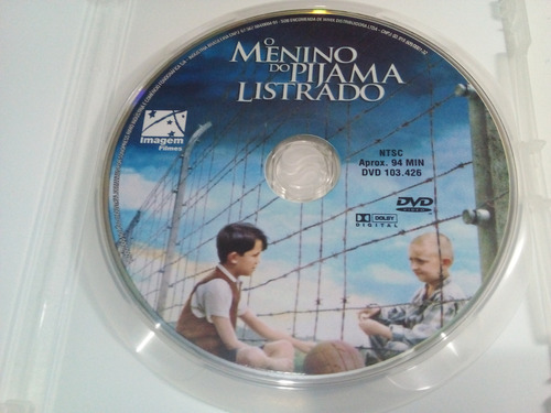 Dvd O Menino Do Pijama Listrado. (Usado)