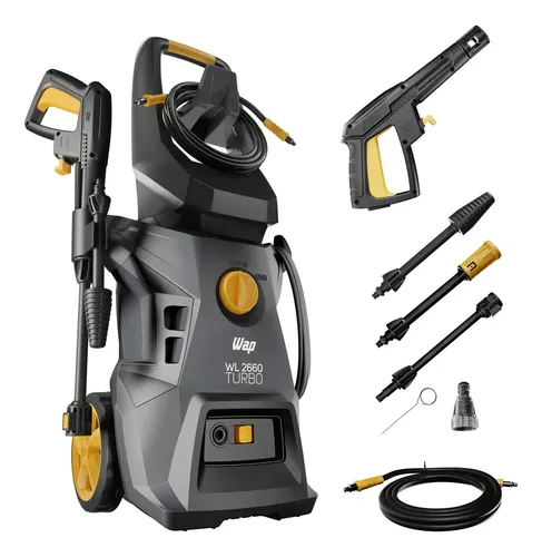 Lavadora e Desobstruidora de Alta Pressão WAP WL 2660 Turbo Ultra 127V