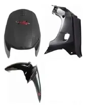 Comprar Kit 5 Plasticos Con Cubre Motomel Blitz 110 V8 Gris Original