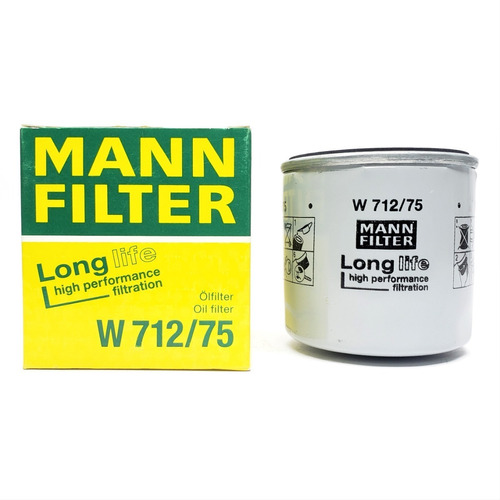 Imagen 1 de 1 de Filtro Aceite W712/75 Long Life Mann Filter Chevrolet Daewoo