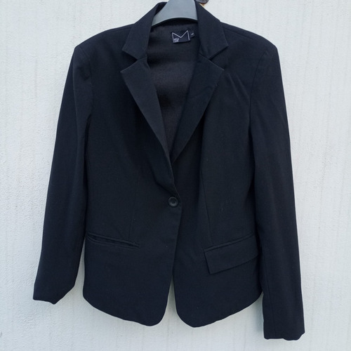 Chaqueta Blazer Mujer Mas Larga Delante Que Detras Exclusivo (Usado)