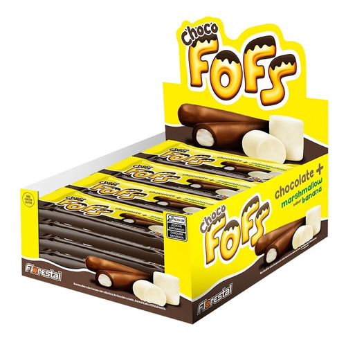 Chocolate Florestal Chocofofs Marshmallow Ao Leite Banana 28