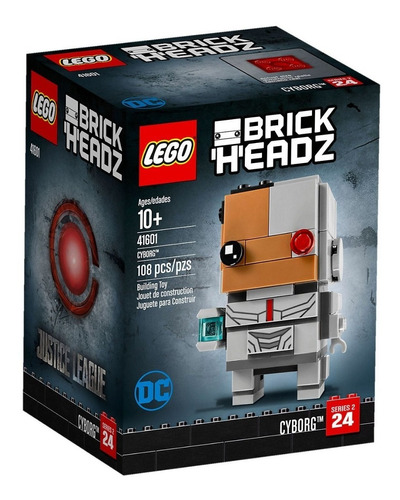 Lego Brick Headz 108 Pcs Dc Cyborg Art. 41601