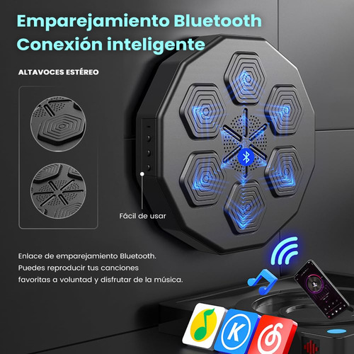 E T Easytao Máquina De Boxeo Con Música Bluetooth