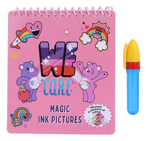 Miniso Libro Mágico Para Colorear Ositos Cariñositos 14x15 C