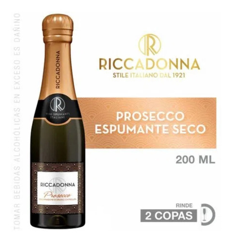 Espumante Riccadonna Prosecco 200ml
