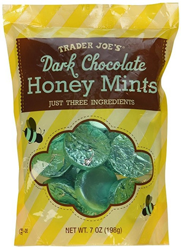Trader Joe Dark Chocolate Miel Mentas