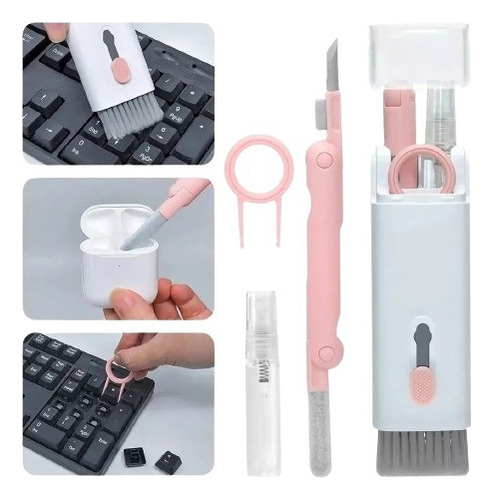 Kit De Limpieza 7 En 1 Para Auriculares, Celular, Teclado,pc