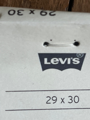 Jean Levis Mujer Baggy Dad Wide Leg Negro 29x30 (Usado)