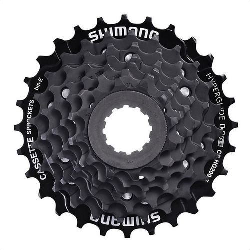 Imagen 1 de 4 de Piñon Bicicleta Shimano Acera Hg200 7 Velocidades 12-28 Bk