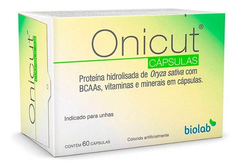 Onicut Com 60 Cápsulas