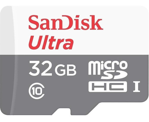 Memoria Tarjeta Micro Sd Hc Sandisk 32gb Clase 10 Adapter