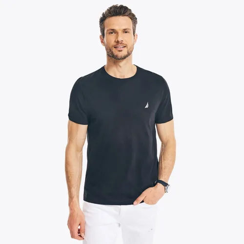 Playera Camisa Nautica Hombre Cuello Redondo 100 Original