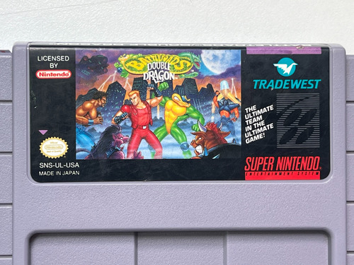 Id 52 Battletoads & Double Dragon Original Snes Cartucho