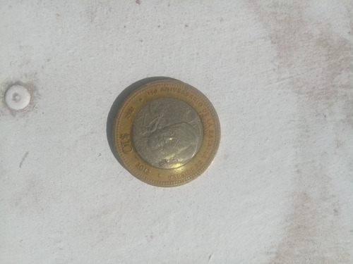 Preciada Moneda De Colección De $10 Pesos Conmemorativa.