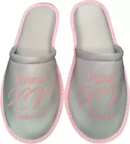 Comprar Pantuflas Personalizadas Xv Años Bautizo Publicidad Boda