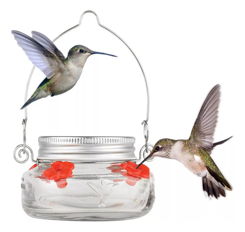 / Nature's Way Bird Products Mjf1 Mason Jar - Comedero Para