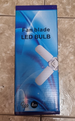 Foco Led Tipo Aspa Rosca E27 De 60w Luz 1dia.